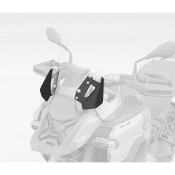 BMW Motorrad Εκτροπέας Ανέμου Μαύρος Δεξιά για R 1300 GS Adventure ΖΕΛΑΤΙΝΕΣ & ΚΙΤ ΤΟΠΟΘΕΤΗΣΗΣ